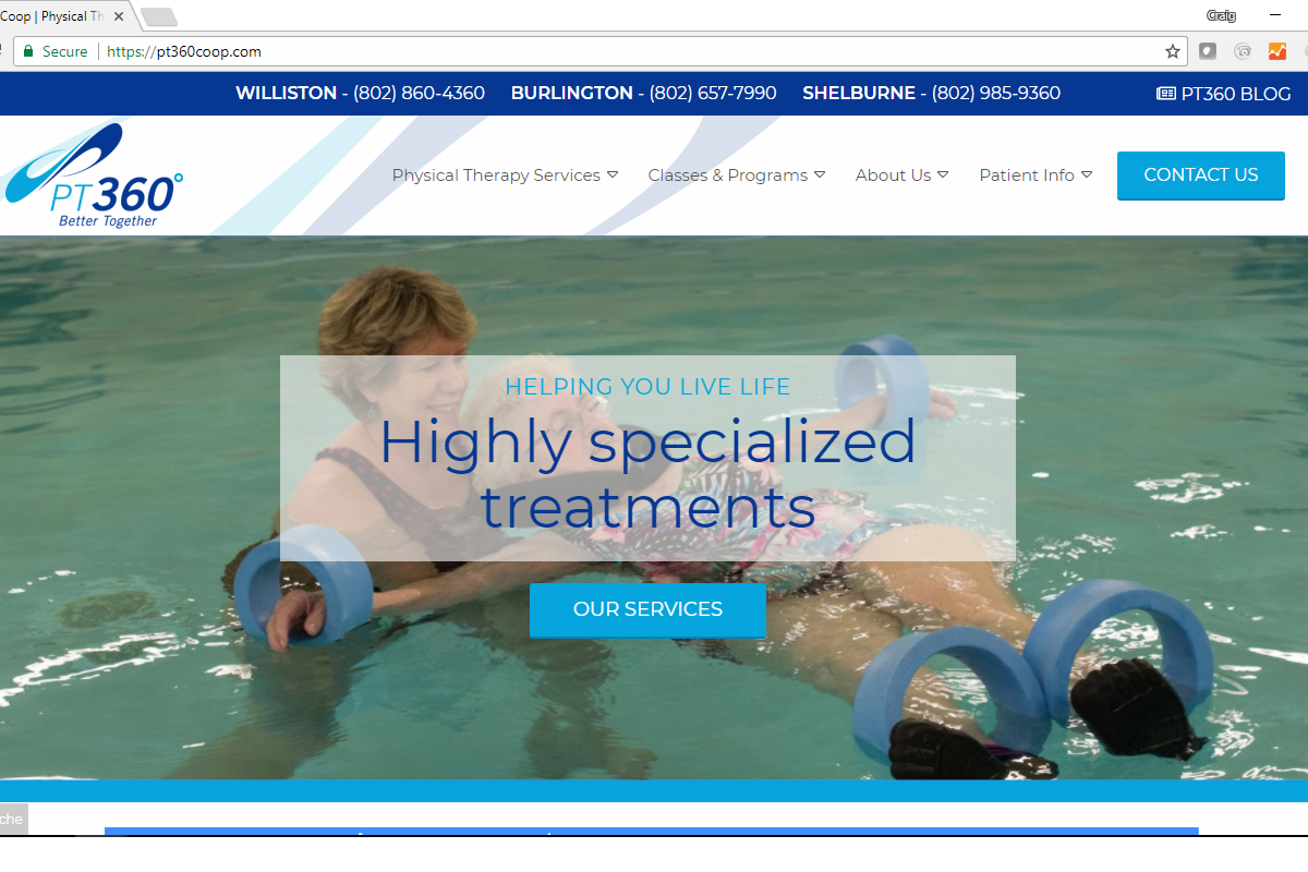 New Health Services Website Launch: PT360