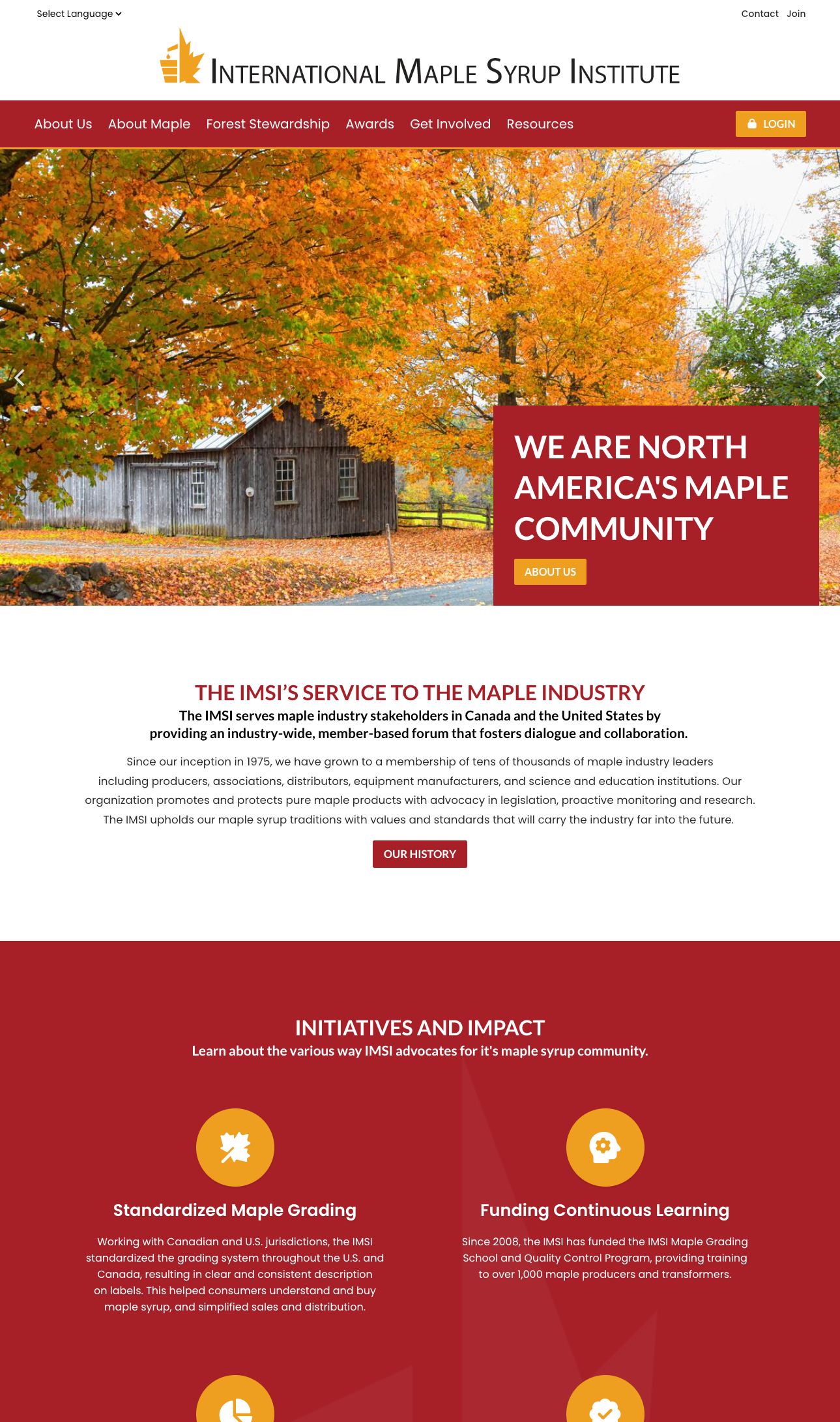 International Maple Syrup Institute Homepage