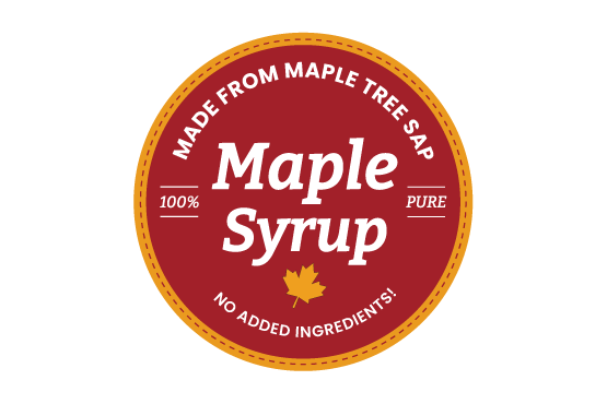 IMSI Pure Maple Syrup Badge