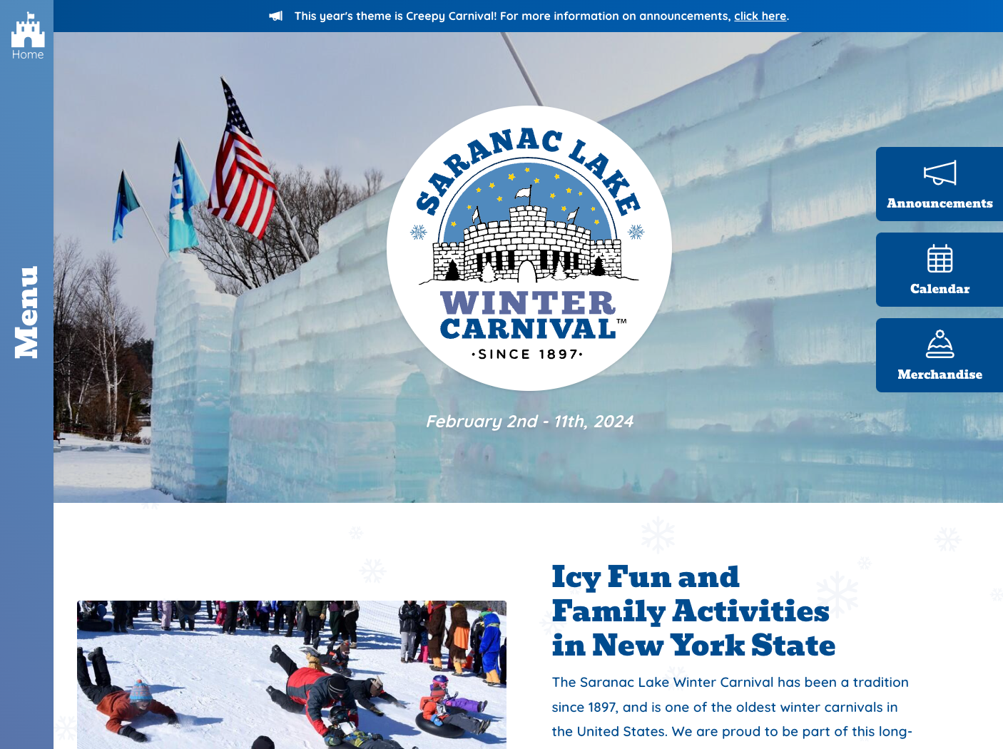 Saranac Lake Winter Carnival Home Page